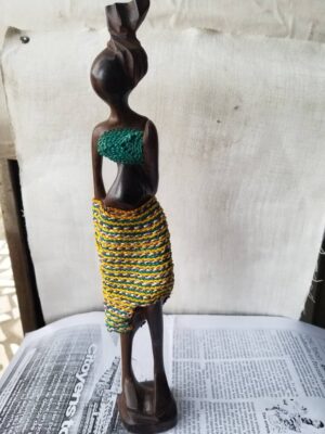 STATUETTE EN BOIS MAMAN AFRICA