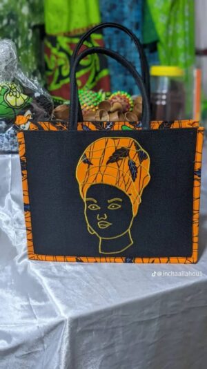 SAC CABAS (TOTE BAG AFRICAIN EN WAX)