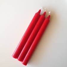 Bougie rouge