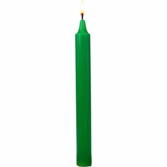 Bougie vert vif