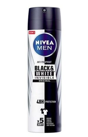 DEODORANT NIVEA MEN BLACK AND WHITE INVISIBLE 48H