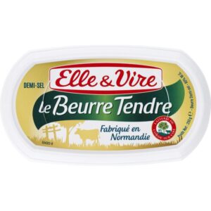 BEURRE GASTRONOMIQUE DEMI SEL ELLE&VIRE 200G