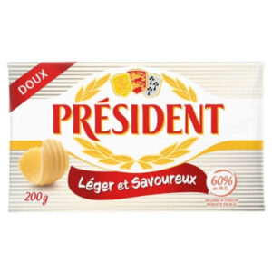 BEURRE DOUX PRESIDENT 200G