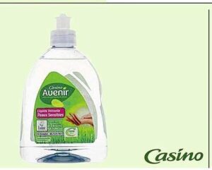 LIQUIDE VAISSELLE CASINO AVENIR 500ML