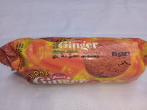 BISCUIT NATURAL GINGER 80G
