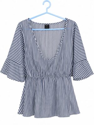 HABIT POUR FEMME HAUT BLANC NOIR XXL