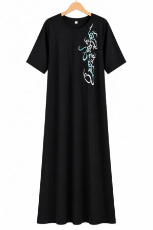 ABAYA MOTIF FLEURIE