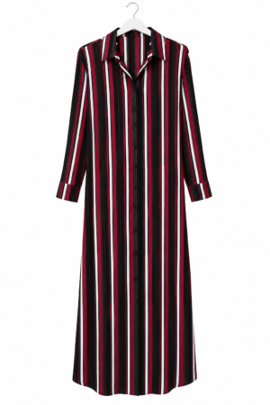 ROBE LONGUE RAYE