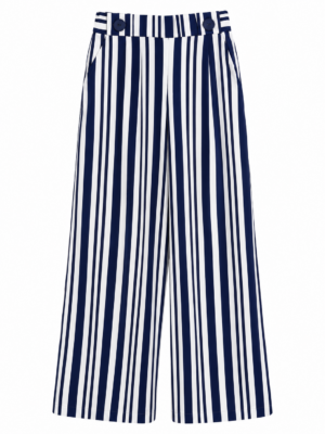 PANTALON RAYE BALAZO TAILLE HAUTE