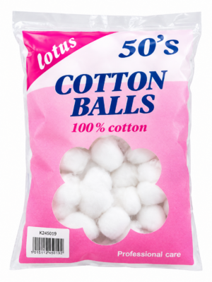 COTTON BALLS LOTUS 50'S