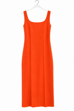 ROBE COURTE ORANGE